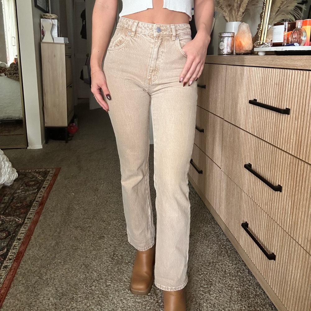 ROLLA’S High Rise Straight Jeans Size 0